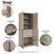 Manhattan Comfort Lee Module Wardrobe 1.0 & 2.0 Closet in Rustic Grey, 2PK 2-WC0012-GY - alternate 7